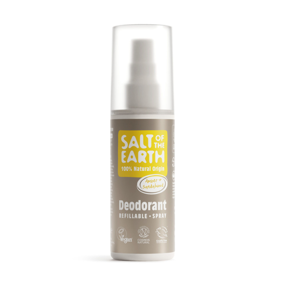 Salt of the Earth Amber & Sandalwood Deodorant Spray 100ml