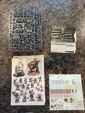 Warhammer 40k Armageddon Orks half of launch box 11th edition with data cards