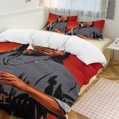 Anpassbar Bettwäsche Set 27.Red Dead Redemption Bettbezug Kissenbezüge80x80
