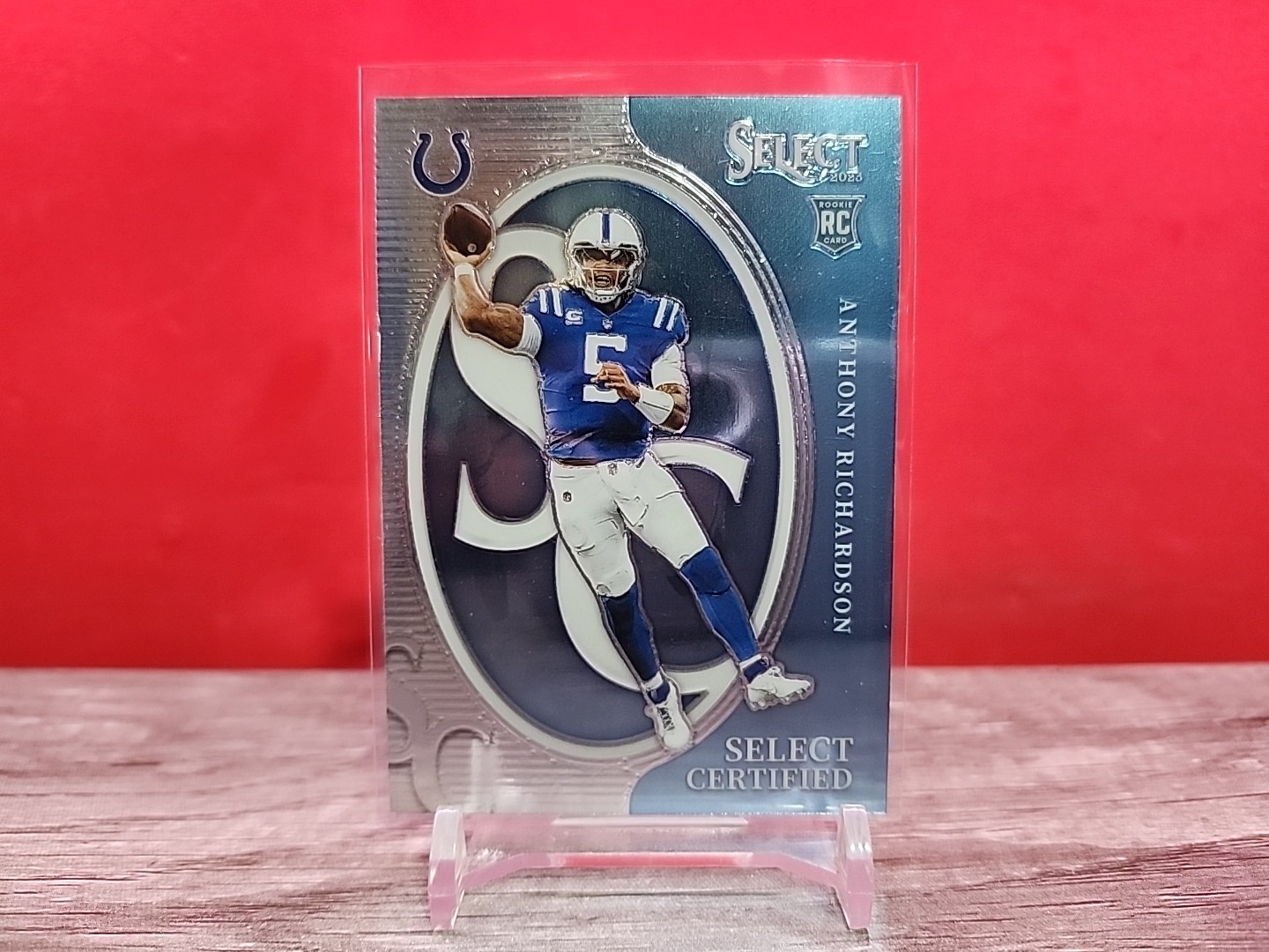 ANTHONY RICHARDSON 2023 Panini Select Certified Rookie Card RC #CRO-ARI