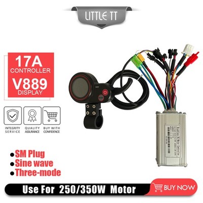 For Kugoo M4 Electric Scooter 17A + LCD Panel Brushless Display Motor Controller