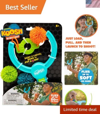 Interactive Slingshot Toy for Family Fun - Easy Launch & Soft Balls for Safety