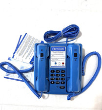 Cyracom VT-801-A Dual Handset Blue Phone