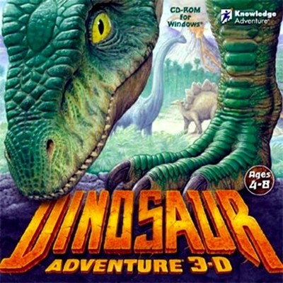 Dinosaur Adventure 3D - 7 Engaging Games & Activities PC Software Sealed New