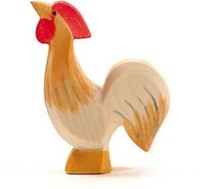 Ostheimer 13131 Hahn Ocker Aus Holz HöHe 6Cm (Us Import)