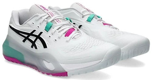 ASICS GEL-RESOLUTION X All Court WIDE 1041A481 103 White Green Men