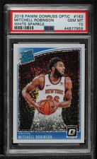 2018 Donruss Optic White Sparkle Prizm /20 Mitchell Robinson PSA 10 GEM MT 5l1