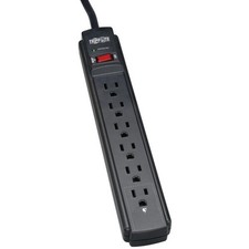 TRIPP LITE TLP606B Protect It 6-Outlet Surge Protector 6ft Cord 
