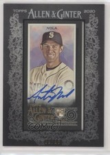 2020 Topps Allen & Ginter's X Framed Mini Black Frame 1/10 Austin Nola Auto ow1