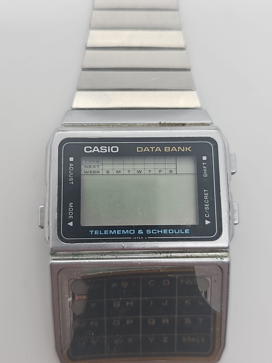 【初披露】CASIO DATA BANK INVISIBLE MACHINE DBC32-1A | Black Data Bank Watch | CASIO