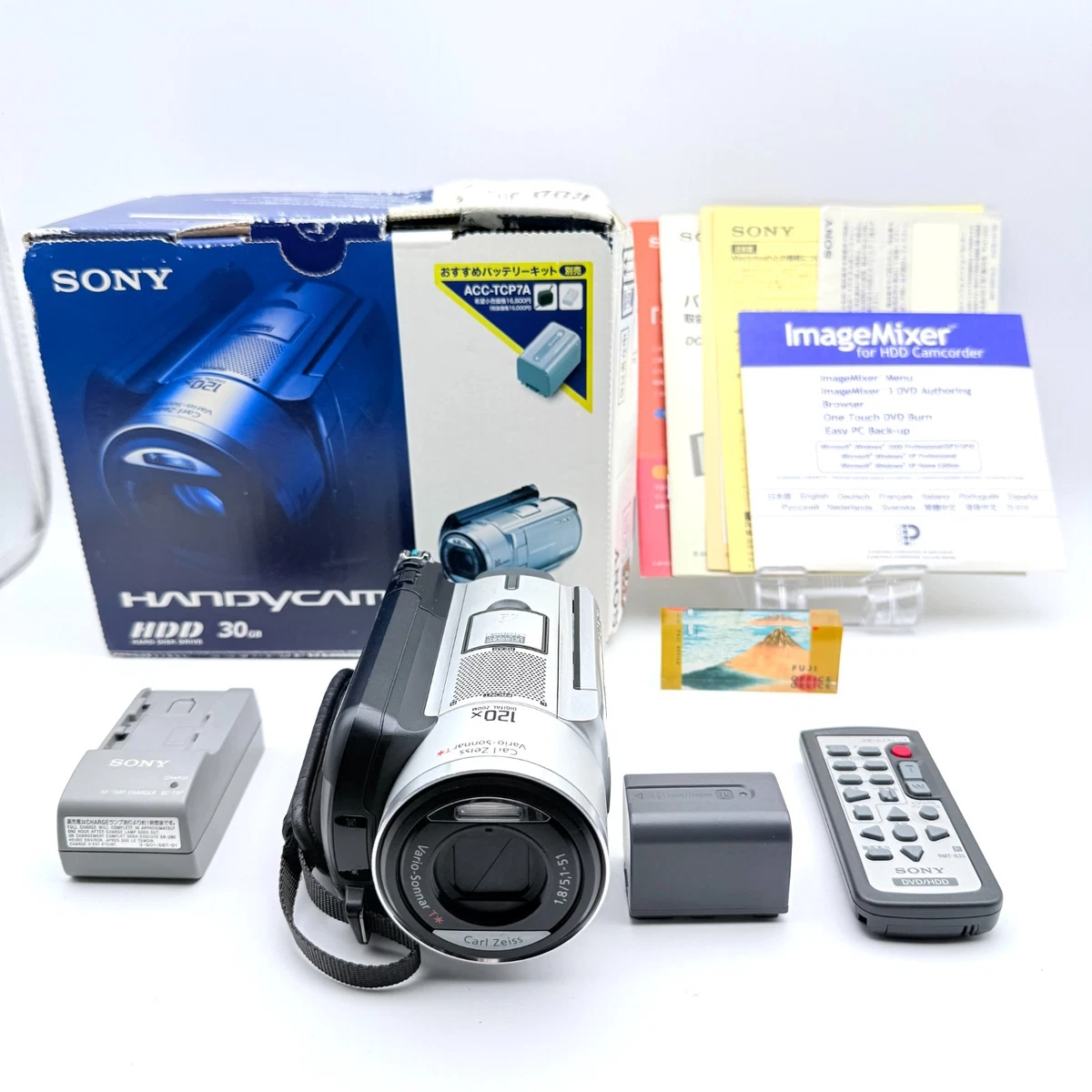 SONY Handycam HDD 30GB デジタルビデオカメラ Sony Handycam Hard Disk Drive (HDD) 120x Digital Zoom Camcorders