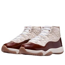 Men Jordan 11 Retro Vintage 'China' AJ11 Beige Red IM8352-670 Size US 7-12