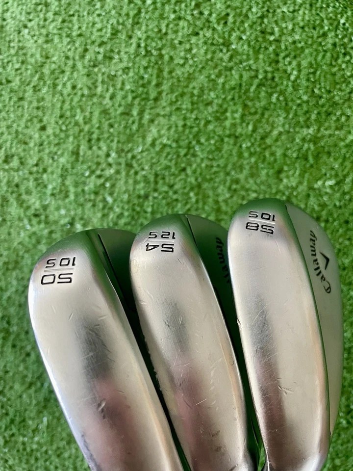 Callaway Opus Wedge Set 50 54 58 Wedge Flex Left Handed Mens Golf Clubs - Image 2 of 4