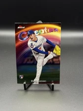 2025 Topps Finest Roki Sasaki Creators Los Angeles Dodgers 🔥C-16 Rookie