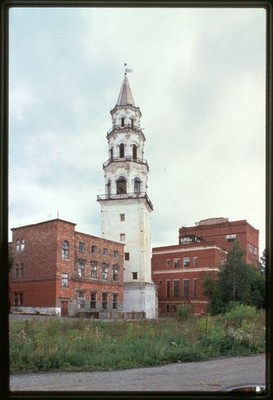 Photo:Neviansk Russia Demidov Tower 1720s Soviet Era Industrial Buildings