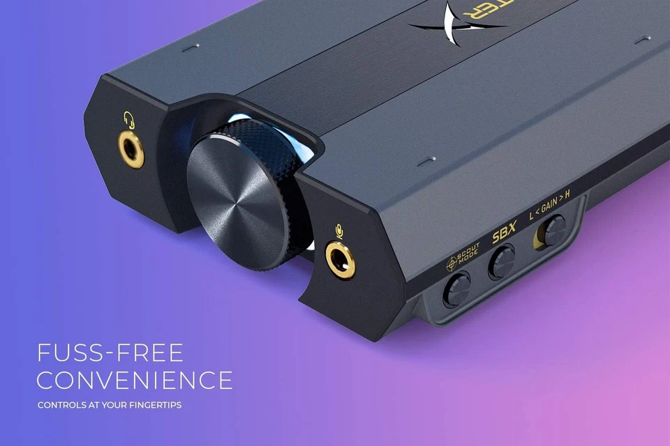 CREATIVE Sound BlasterX G6 (GREY) - Image 2 of 4