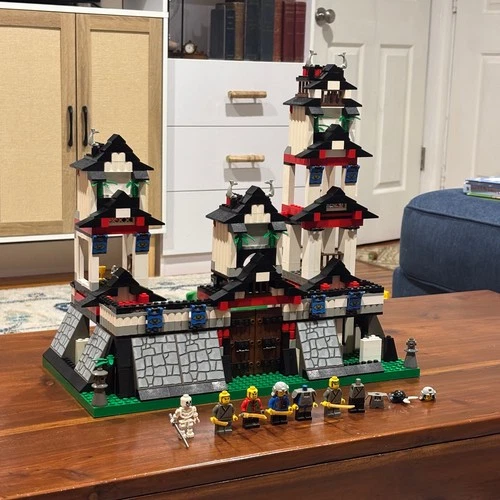 LEGO 6093 Castle Flying Ninja Fortress (incomplete) As is (Read Description)