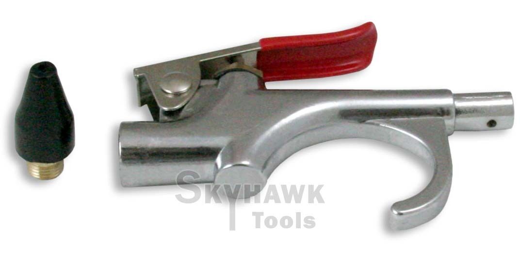 New Air Blow 最安値に挑戦 Gun with Rubber ¼” Inlet: Brass Tools 無料長期保証 Tip