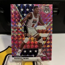 2019-20 Panini Mosaic - USA Basketball Pink Camo Prizm #253 Patrick Ewing