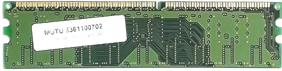 Apacer PC3200 (400MHz) - DDR Memory RAM - 256Mb - 184 PIN - 73.85397.460 - Image 4 of 4