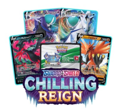 100 Chilling Reign Codes Booster Pokemon TCG Live - Fast eDelivery