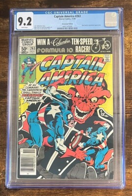 Captain America #263 (1981) CGC 9.2 DeMatteis Zeck Beatty ''Red Skull'' Ameridroid