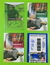 32 cards Auto RC #ed variation listing NCAA NFL PICK PWE many different brands