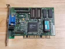 Diamond stealth S3 Trio 64 1MB VGA Video Card for DOS Retro Gaming working A52