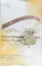 Precision Scale O #4196 Franklin #8 Butterfly Firedoor w/Foot Tread for Large Lo