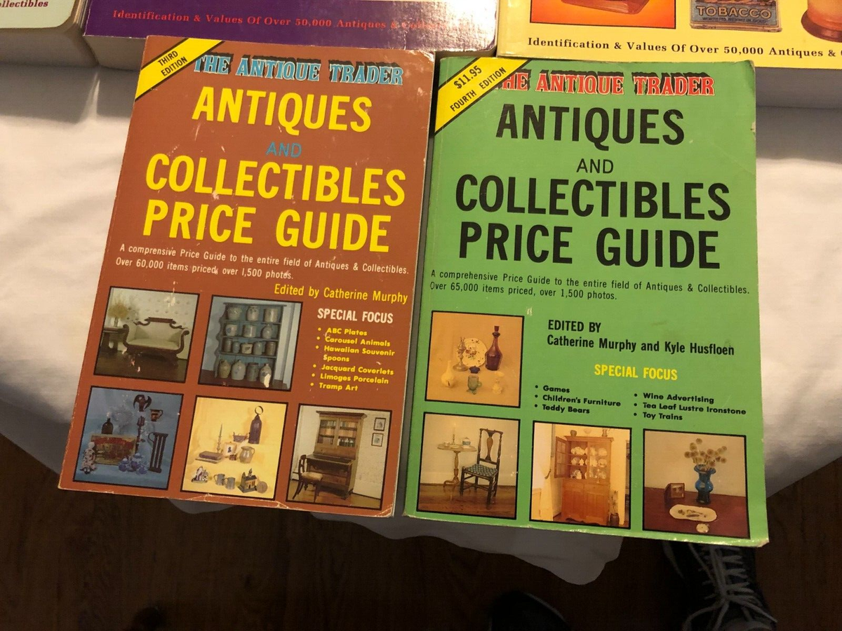 LOT OF 10 VINTAGE ANTIQUE & COLLECTIBLE GUIDES FOR 1 PRICE! | eBay