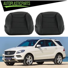 Fit For Mercedes Benz Ml350 Ml550 2012-2015 Bottom Leather Seat Cover Black Fit For Mercedes Benz Ml350 Ml550 2012-2015 Bottom Leather Seat Cover Black