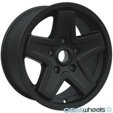 Fits Jeep Commander 5x127 Star Style Rims Wheels 16 Set Of 4 New Matte Black