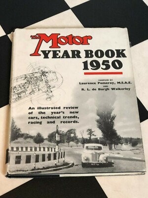 Motor Year Book 1950 annual giving new cars, technical trends, racing & records