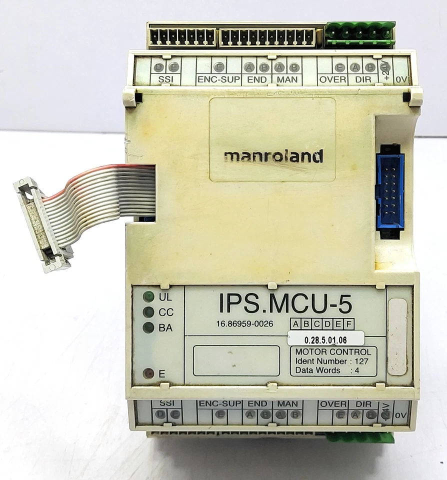 MAN Roland IPS.MCU-5 Modul Motorsteuerung 16.86959.0026 - Bild 2 von 4
