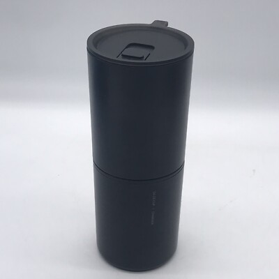 Sharper Image 14oz 8  Heated Insulated Cup With USB Cord And Heated Base