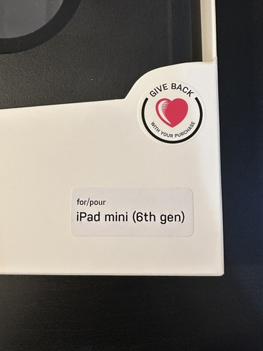 NEW OtterBox Defender Series Tablet Case for Apple iPad Mini 6th Gen ONLY BLACK - Picture 2 of 5