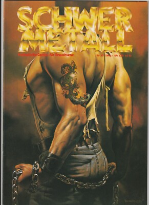   SCHWERMETALL #47, Alpha 1983 COMICHEFT TOP Z1 *Fantasy *Erotik *Sci-Fi