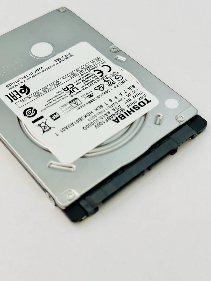 New Toshiba HDD 1TB 2.5" MQ04ABF100V SATA III 5400RPM 128MB Catch 6Gb/s 7mm - Image 3 of 4