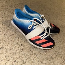 Size 10 - adidas AdiZero Triple Jump Spikes Pre-Owned, Good Condition 