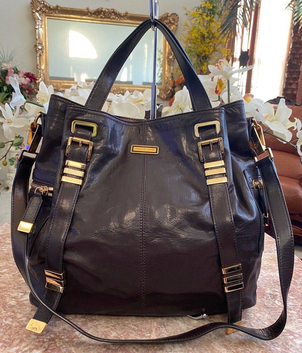 Michael Kors Darrington Large Brown Leather Tote Shoulder  display picture 2