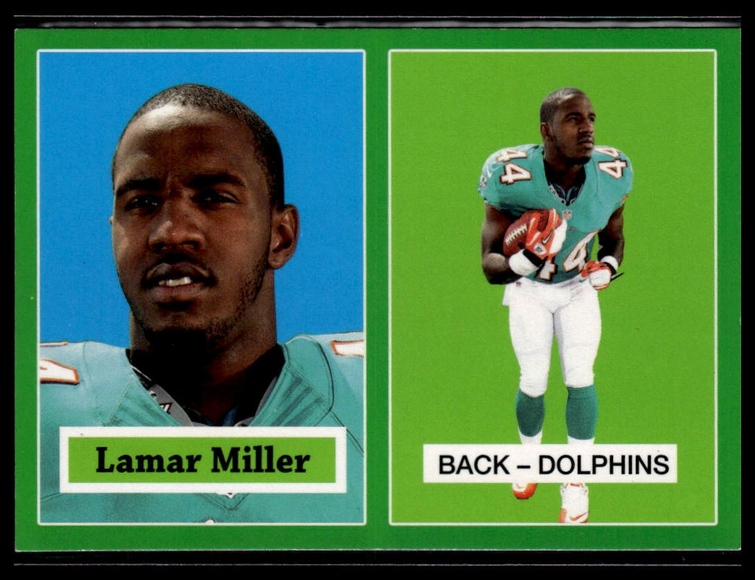 Lamar Miller Topps Chrome 1957 Inserts #24 Base