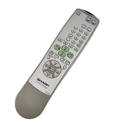 Sharp Original GA108SA TV-CATV-VCR-DVD Genuine Remote Control Tested/Works - Picture 1 of 6