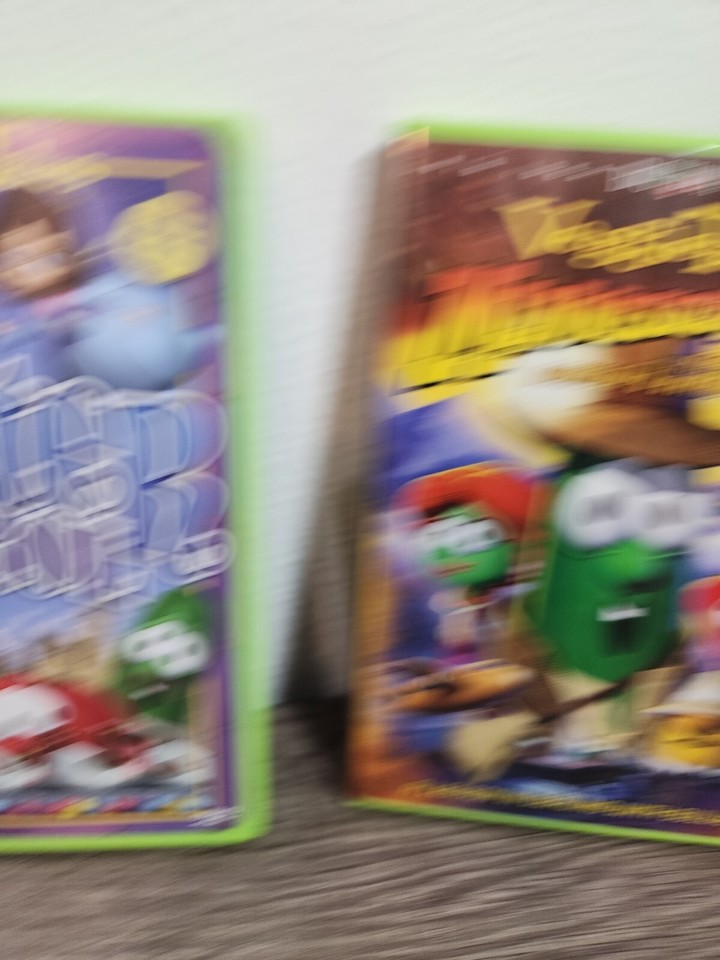 Lot Of 2 VeggieTales Dvd Easter Carol Minnesota Cuke eBay