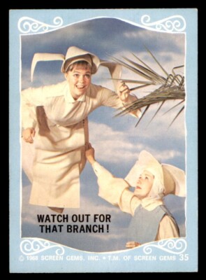 1968 Donruss The Flying Nun #35 Watch out for that branch VG/EX