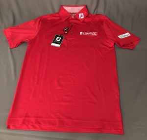 Foot Joy Tour Issue Titleist Logo Golf Shirt Polo (S, Red, Solid)(NWT) | eBay