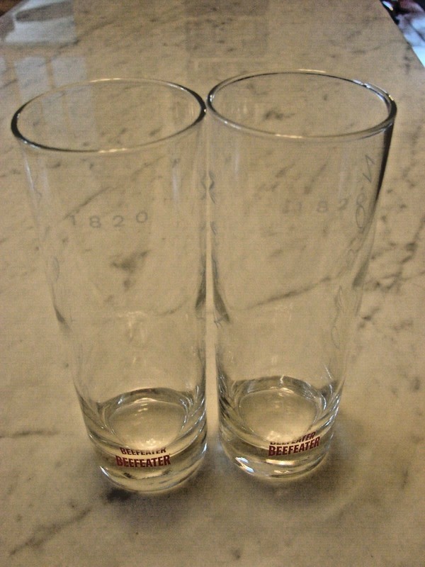 Beefeater London 1820 Dry Gin Glasses (2)