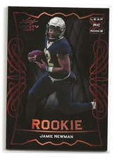 2021 Leaf Trinity Jamie Newman Short Print Rookie Card . rookie card picture