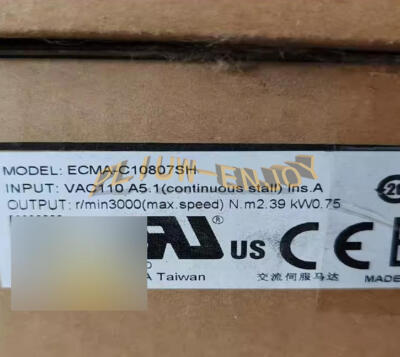 1PCS New DELTA ECMA-C10807SH servo motor