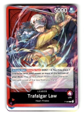 One Piece Release Event Card Trafalgar Law OP10-P086 | eBay