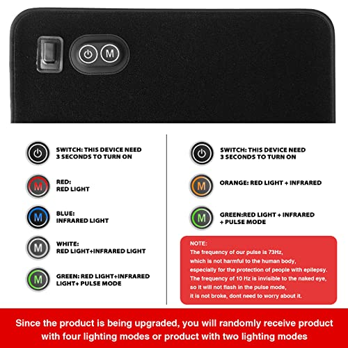 USUIE Red Light Therapy Belt, Infrared 1 Count (Pack of 1), Black eBay